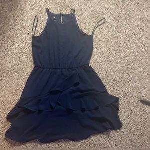 navy blue dress